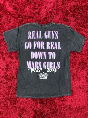 Outkast Roses Retro Shirt Black Large New Guys Go For Real Down To Mars Girls